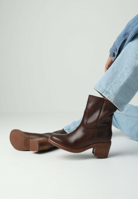 Shabbies Amsterdam Enkellaars Puk Ankie Bruin