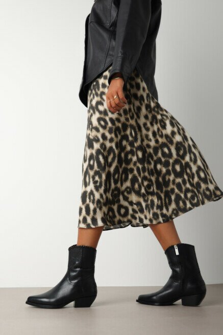 Shabbies Amsterdam Enkellaars Sally Ankie Zwart