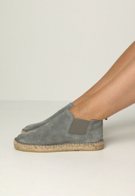 Shabbies Amsterdam Espadrille Elche Chelsea Grijs