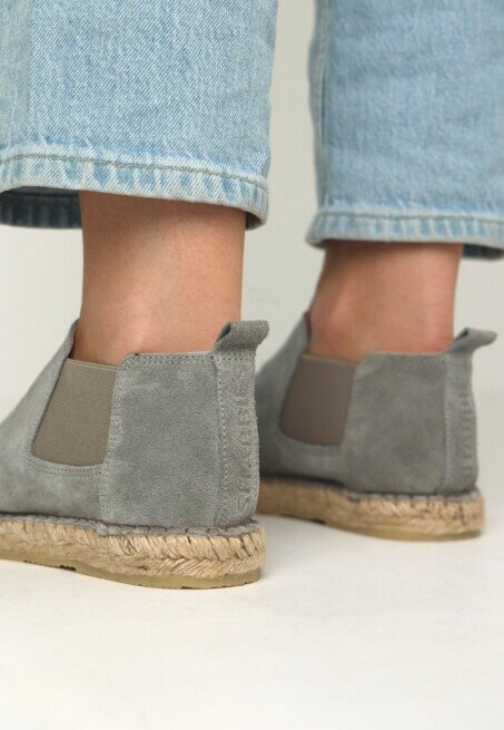 Shabbies Amsterdam Espadrille Elche Chelsea Grijs