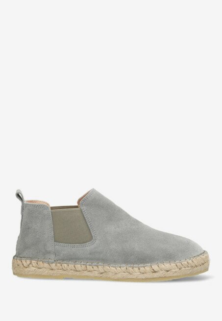 shabbies amsterdam Espadrille Elche Chelsea Grijs