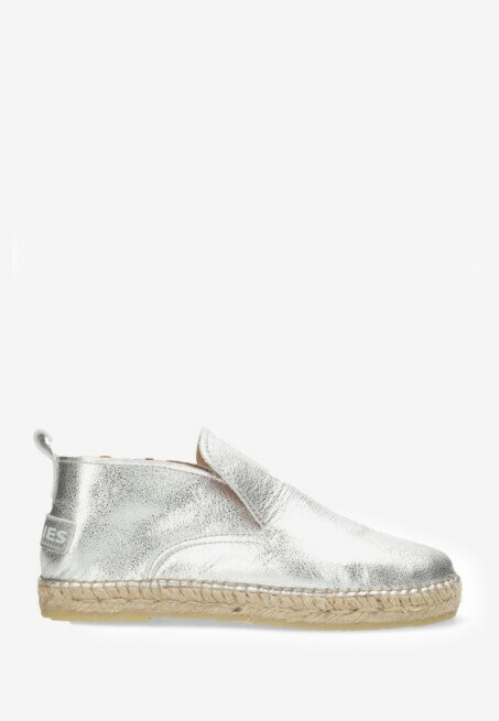 shabbies amsterdam Espadrille Elche Lofa Silver