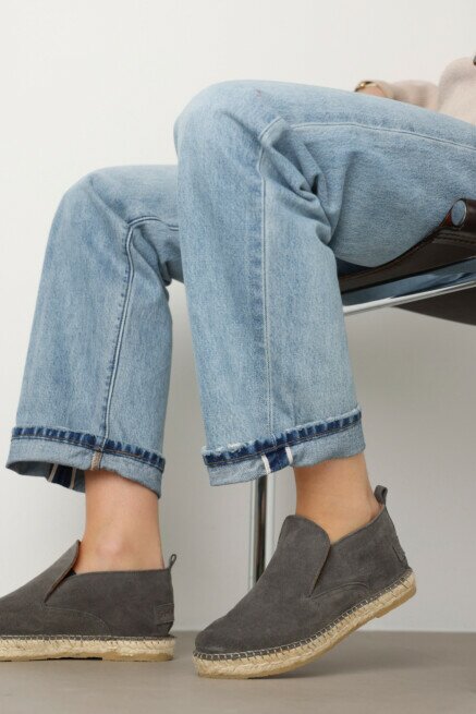 Shabbies Amsterdam Espadrille Elche Lofa Taupe