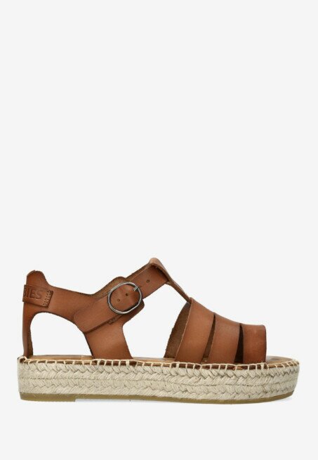 shabbies amsterdam Espadrille Kika Iris Cognac
