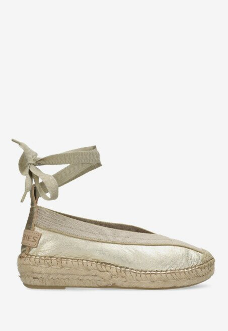 shabbies amsterdam Espadrille Palma Kimono Gold