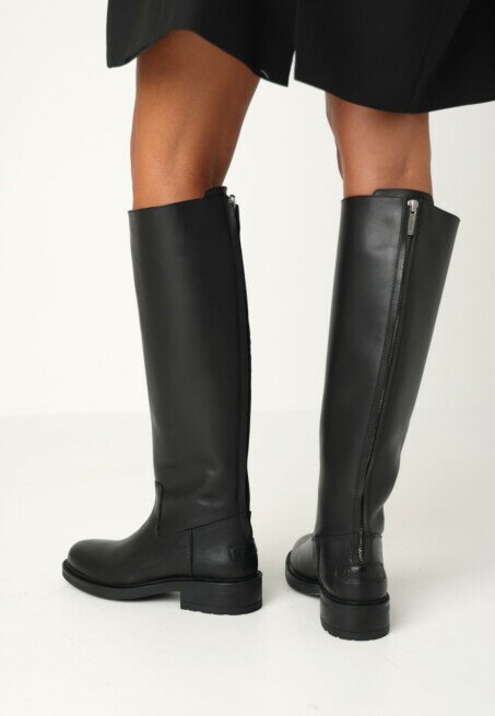 Shabbies Amsterdam Hoge Laars Dean Tala Zwart