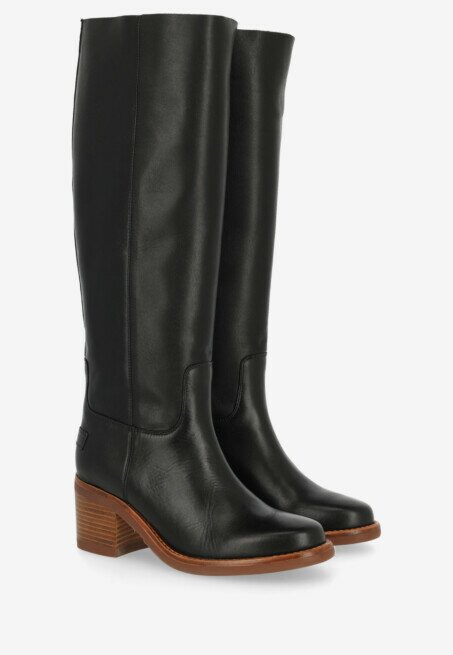 Shabbies Amsterdam Laars Puk Tuba Zwart