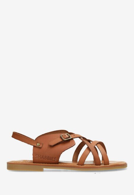 shabbies amsterdam Sandal Angel Cross Cognac
