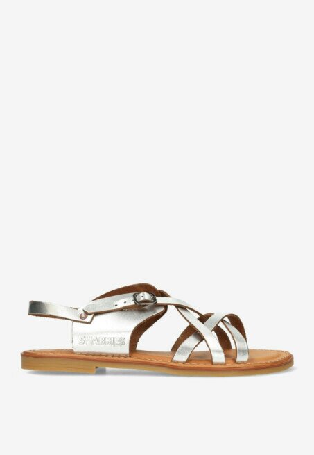 shabbies amsterdam Sandal Angel Cross Silver