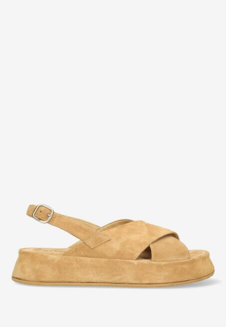 shabbies amsterdam Sandal Rain Cross Cognac