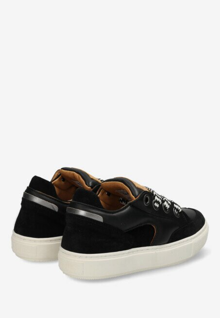 Shabbies Amsterdam Sneaker Ragy Chunky Zwart
