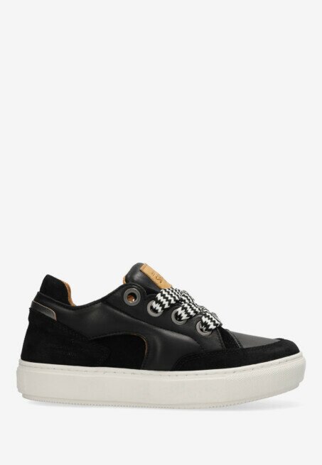 shabbies amsterdam Sneaker Ragy Chunky Zwart
