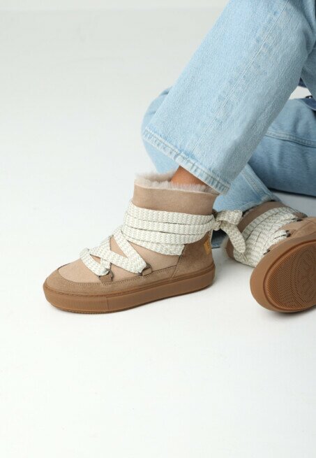 Shabbies Amsterdam Winterlaars Ragy Uma Doubleface Camel