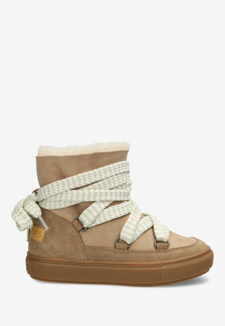 shabbies amsterdam Winterlaars Ragy Uma Doubleface Camel