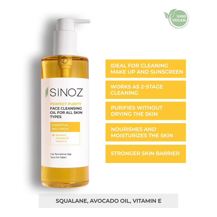 sinoz cosmetics Face Cleansing Oil 400ML
