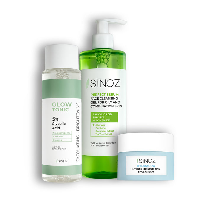 sinoz cosmetics Oily skin set