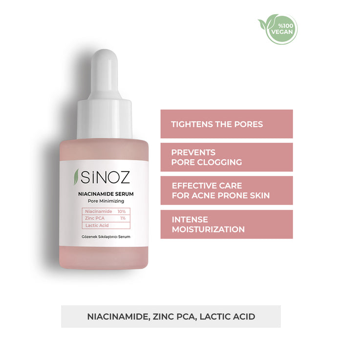 sinoz cosmetics Pore Minimizing Serum