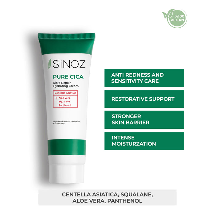 sinoz cosmetics Pure Cica Cream