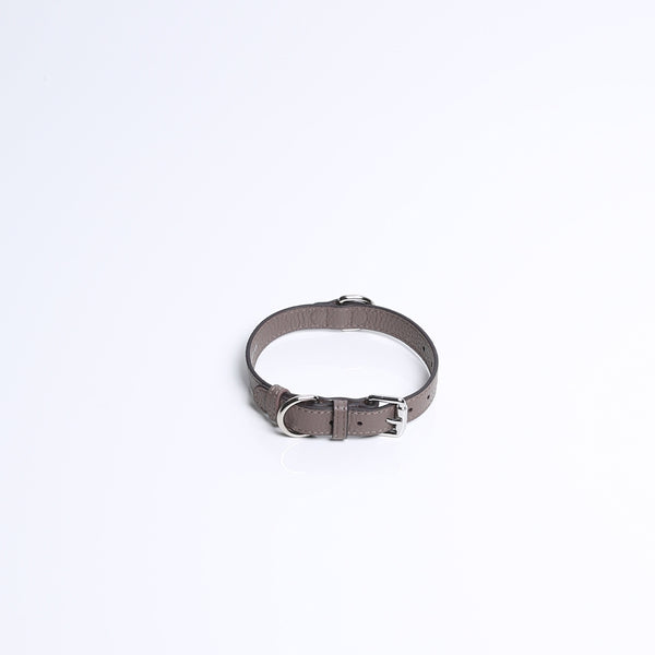 smaak Dog Collection COLLAR DARK TAUPE