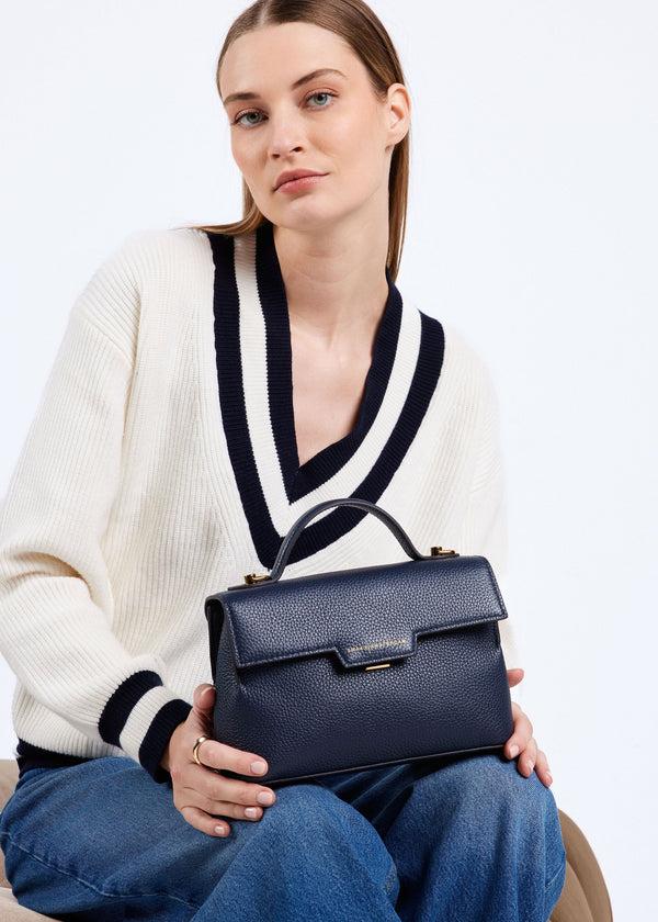 Smaak Tas FLORA NAVY