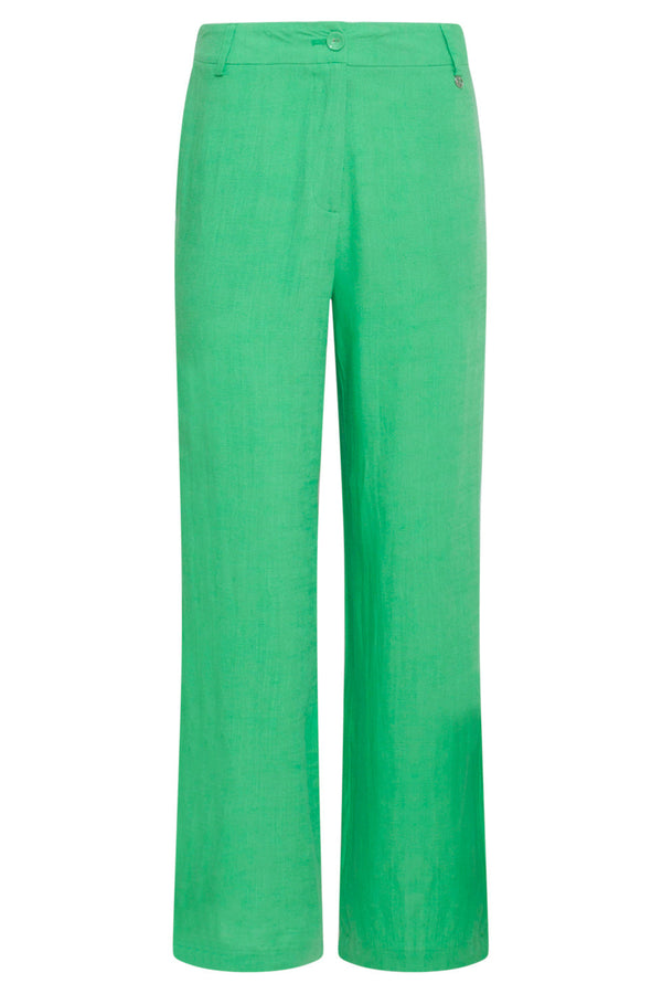 Smashed Lemon 24085 Lange Broeklevendig Met Ritsriemlussen | Green