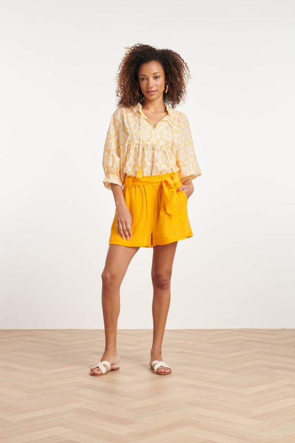 smashed lemon 24090 Zomer Shortswarm Zonnig Tetra | Yellow