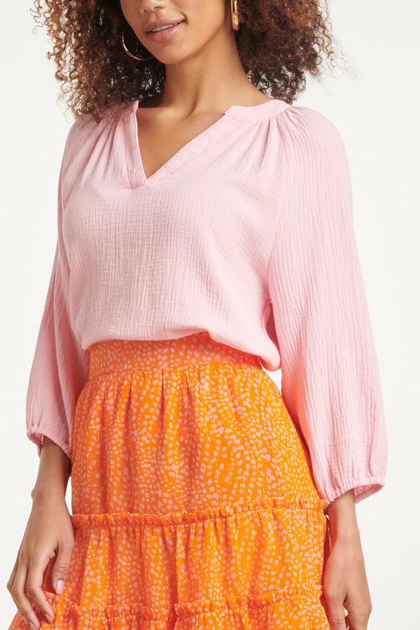 Smashed Lemon 24092 Luchtige Topzacht Baby Tetra | Baby Pink