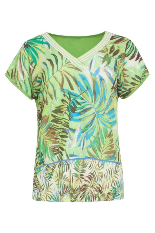 Smashed Lemon 24146 Comfortabele Stretch Zomertop | Muticolour