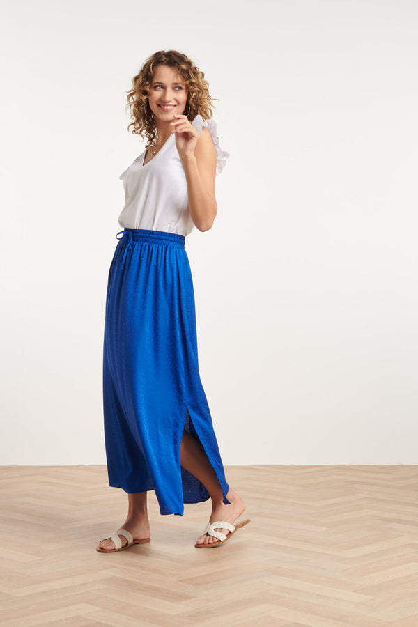 Smashed Lemon 24170 Basic Te Top Met Brie Anglaise | White