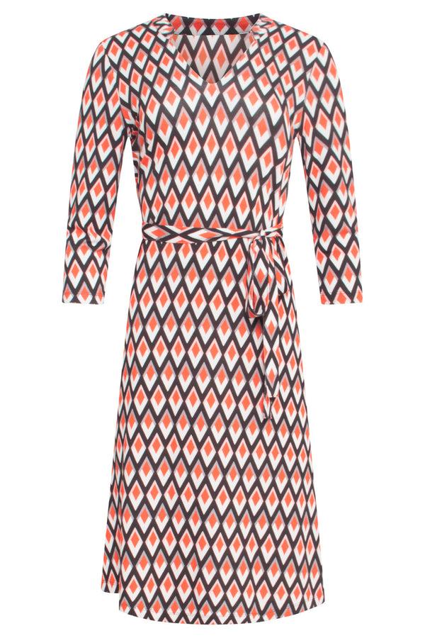 Smashed Lemon 24433-998 Grafisch Bedrukte Zomerjurk | Muticolour