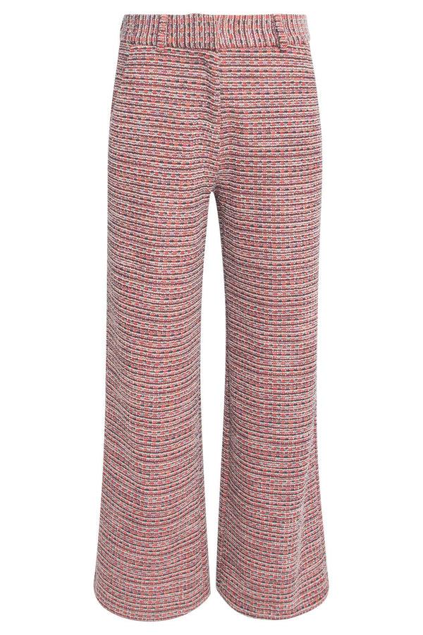 Smashed Lemon 24572 Veele Textuur Broek | Red-Multicolour