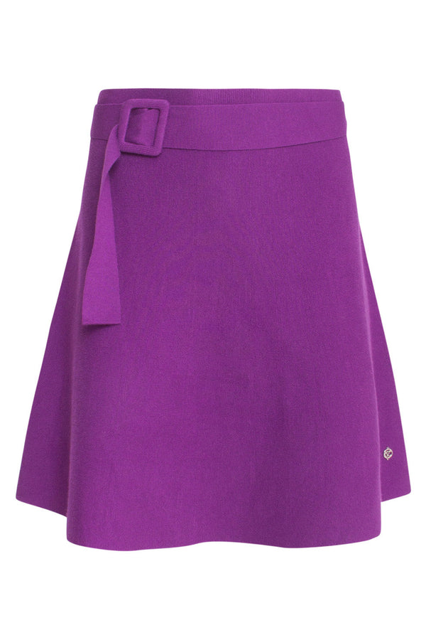 Smashed Lemon 24706 Korte Gebreide Paars E Rok | Purple