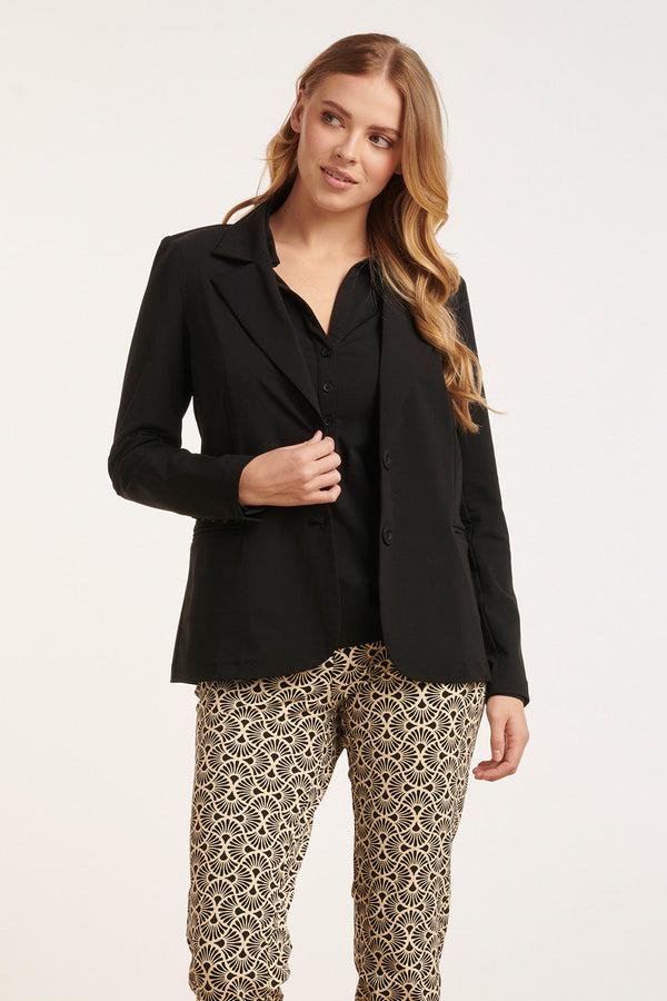 smashed lemon 24724 E Travel Kwaliteit Blazer | Black