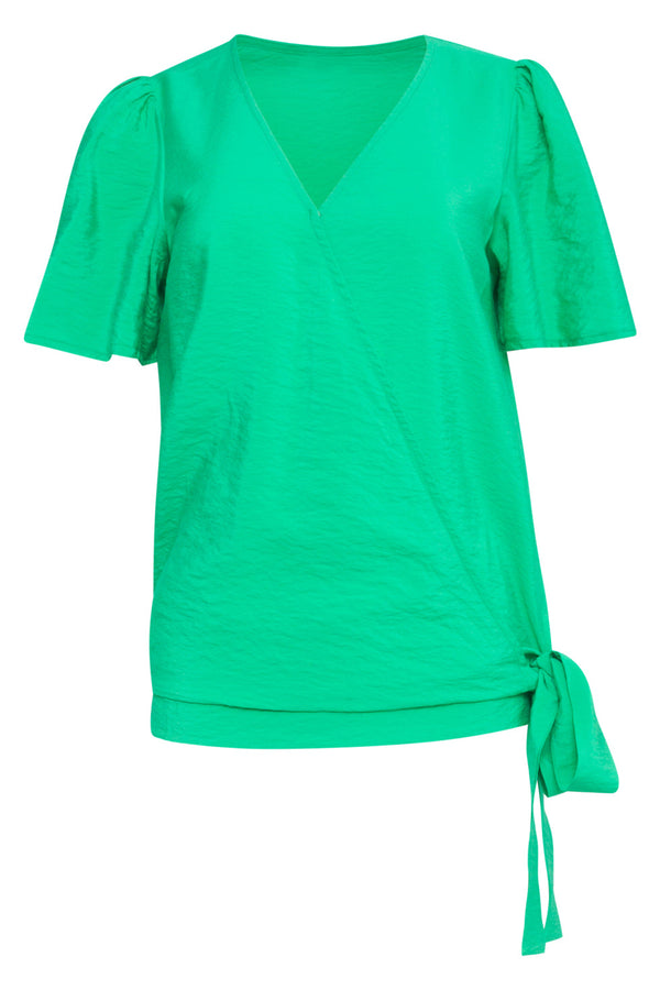 Smashed Lemon 25172 Overlap Topfel Met Strik Detail | Green