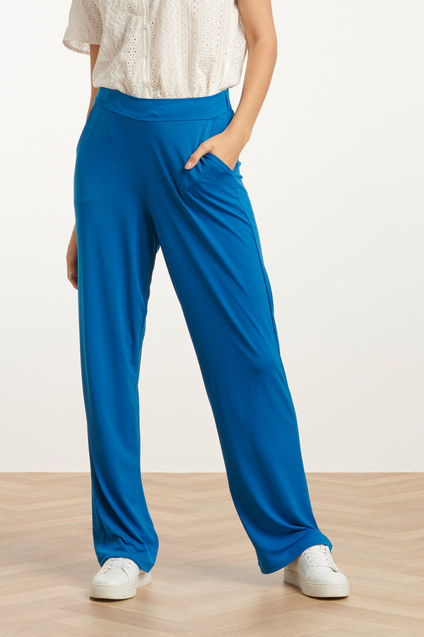 Smashed Lemon 25174 Cobalt Stretch Broek | Cobalt Blue