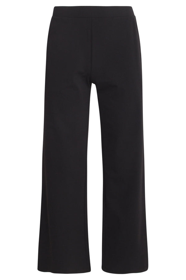 smashed lemon 25233 E Wide Leg Broek Van Travel Quality | Black smashed lemon 25233 E Wide Leg Broek Van Travel Quality | Black