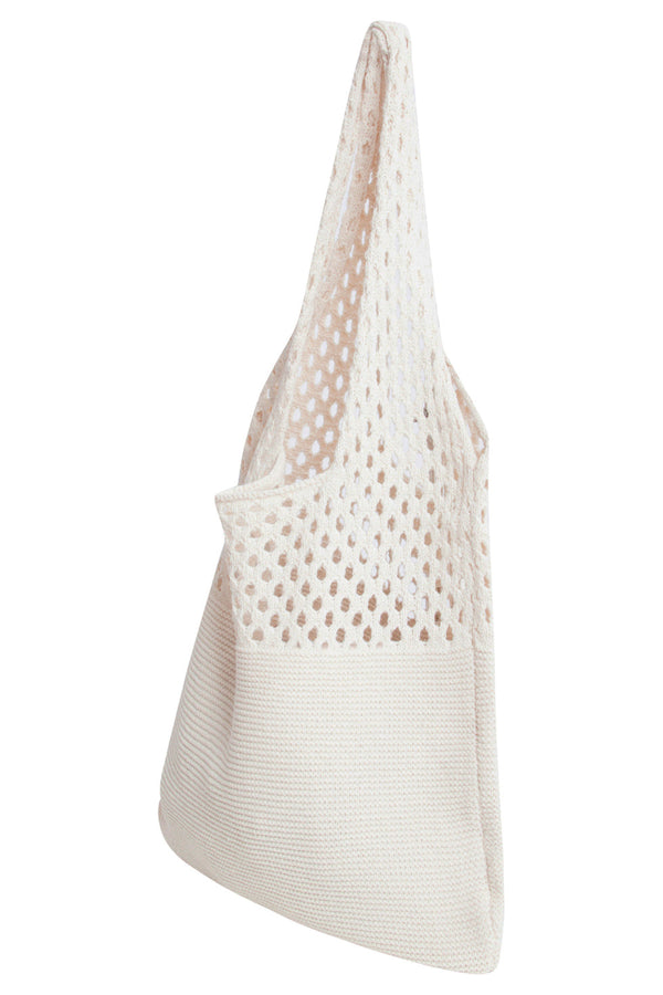 Smashed Lemon 56002 Dames Schouder Gehaakte Tas | Sand