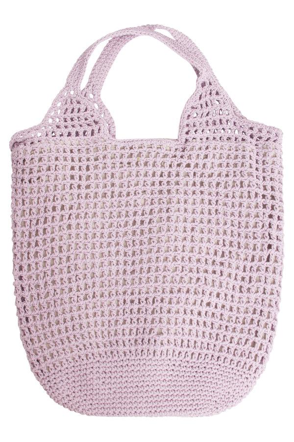 Smashed Lemon 56017 Dames Lavendel Schouder Gehaakte Tas | Lavender