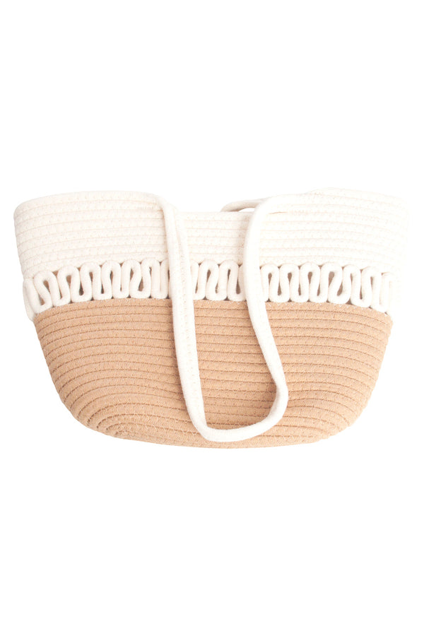 Smashed Lemon 56029 Strandtas - Licht | Off White-Dark Sand