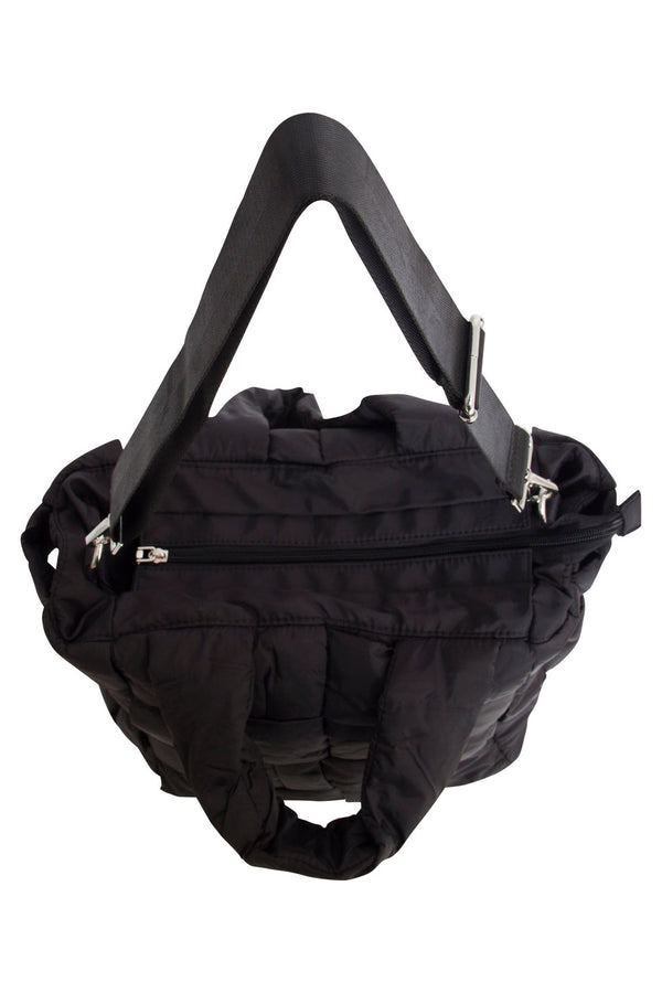 Smashed Lemon 56033 Grote Shopper Schoudertas - Met Gewatteerde Structuur | Black