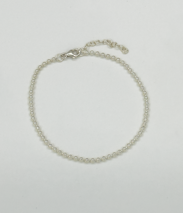 Smashed Lemon 62002 En Polsband Met Uilvormige Kraal | Silver