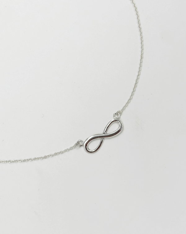 Smashed Lemon 64002 Dunne En Ketting Met Oneindigheidskraal | Silver