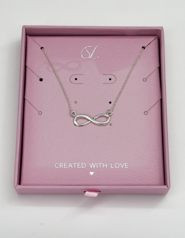 Smashed Lemon 64002 Dunne En Ketting Met Oneindigheidskraal | Silver