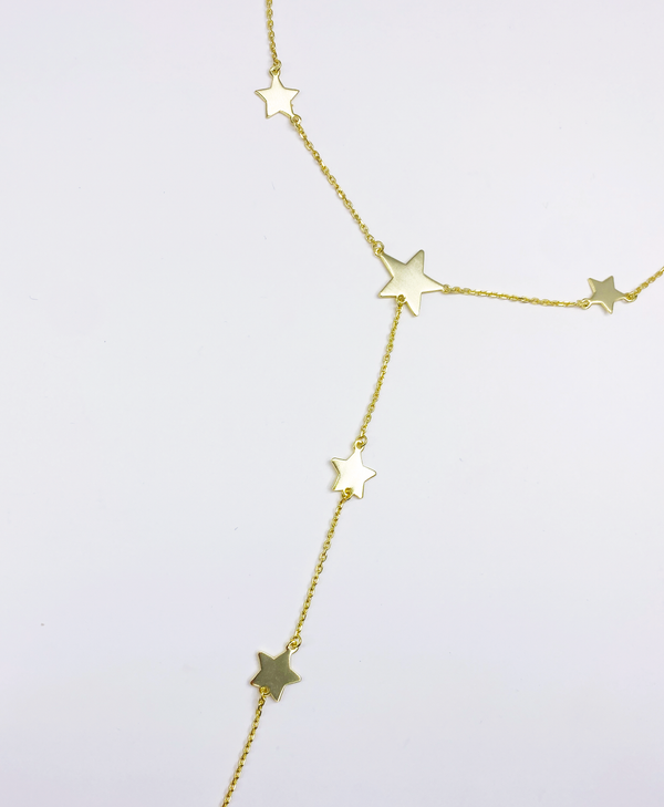 Smashed Lemon 64004 Vergulde Ketting Met Sterrenhanger | Gold