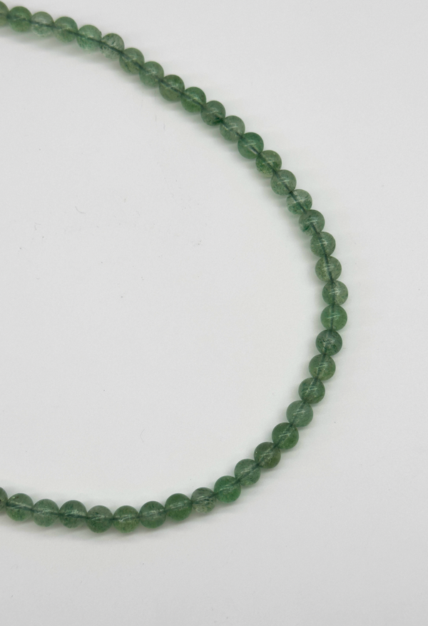 Smashed Lemon 64025 Licht Quartz Kralenketting | Soft Green