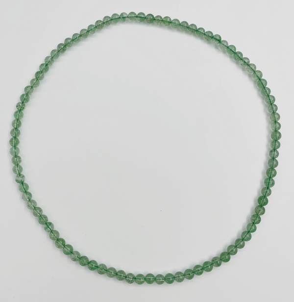 Smashed Lemon 64025 Licht Quartz Kralenketting | Soft Green