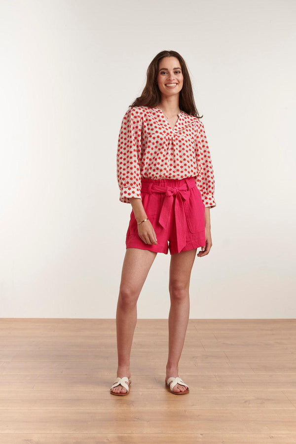 Smashed Lemon 23053-445 Casual Shortknal | Pink