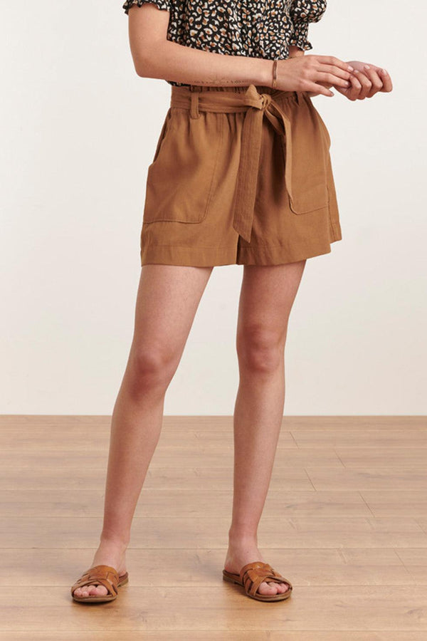 Smashed Lemon 23083-775 Casual Short | Brown