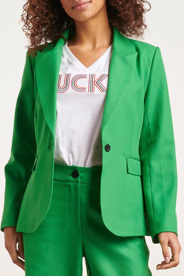 Smashed Lemon 23573 Trendy Blazerfel | Green