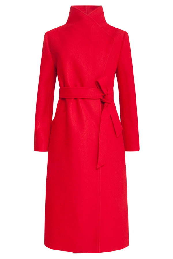 Smashed Lemon 23617 Dames Lange Jas | Red